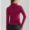 Women's Stand-up Collar Zippered Yoga Jacket