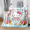 1pc. Hello Kitty Floral Butterflies Home Office Outdoor Blanket Gift Ideaz0411202