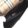 BURBERRY Nova Check Shoulder Bag beige canvas/leather Women Used