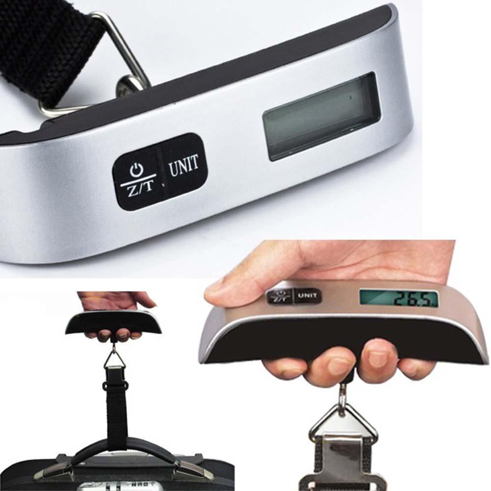 Luggage Weighing Scale Portable 50kg/10g Hanging Electronic Digital Travel Suitcase