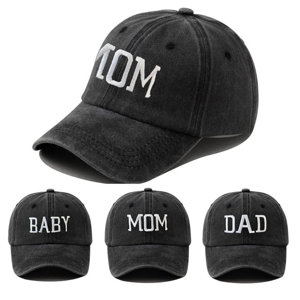 Adjustable Parent-child Baseball Hats Vintage Outdoor Sunscreen Hats Fashion Baseball Cap