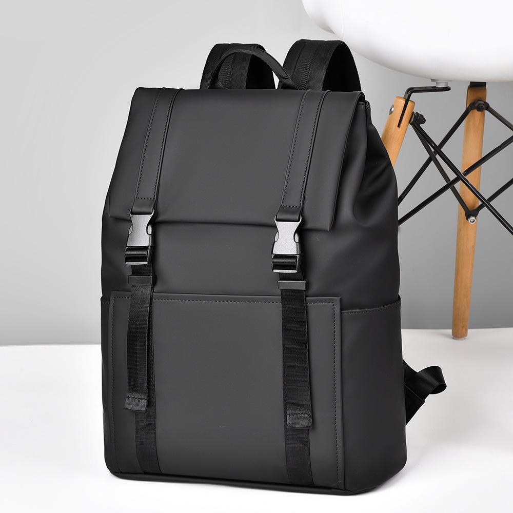 Men's Backpack Simple Commuter Backpack Waterproof Laptop Bag Business Premium Travel Bag