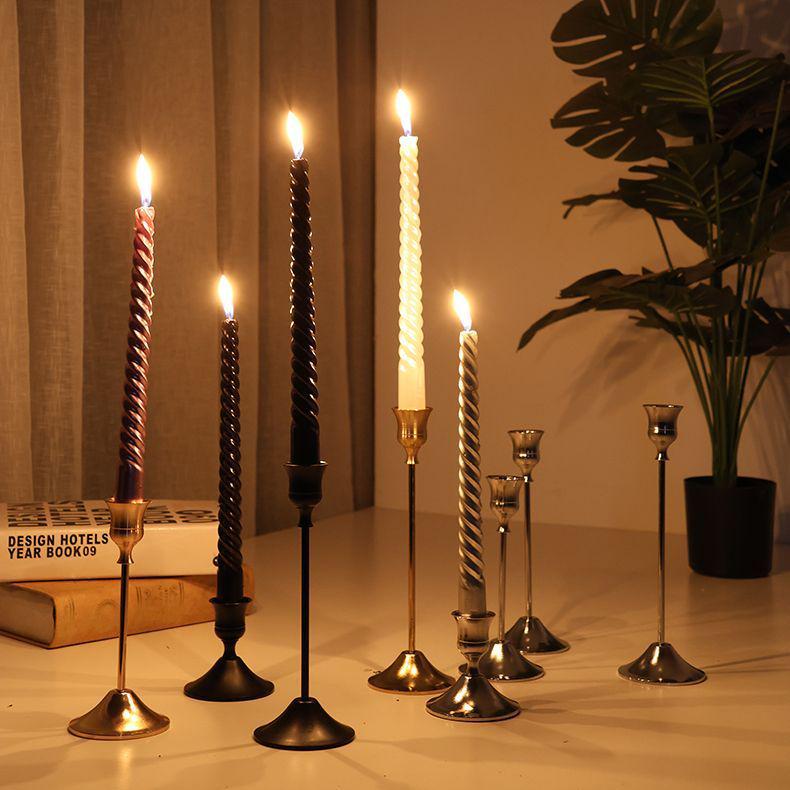 Klassischer Romantischer Kerzenhalter für Hochzeiten, Geburtstage und Abendessen
