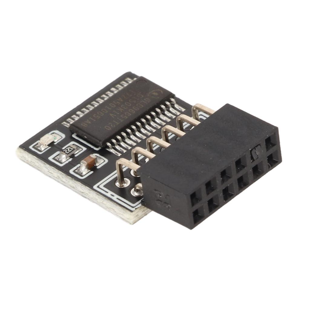 TPM 2.0 Module LPC Interface Stable High Safety Durable Material 12Pin LPC Module for Motherboard PC