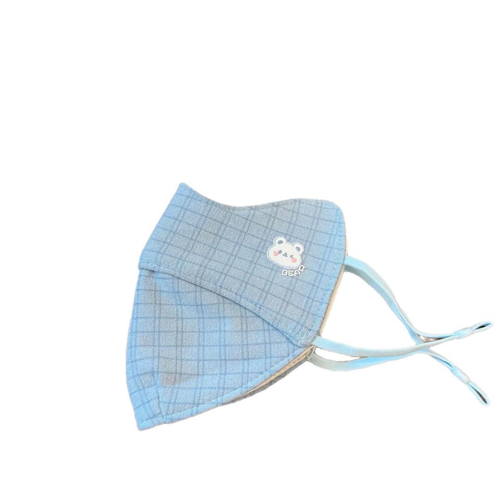 Kids' Autumn/Winter Windproof & Warm Cartoon Face Mask, Washable & Cold-Proof for Boys & Girls