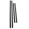 4pcs Car Window Weather Strip Replacement for Sentra 2001 2006 Windproof Rainproof Automotive Weather Rubber Seal Strip