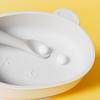 Silicone Baby Bowl with Lid, Food-Grade Suction Cup, Anti-Fall, Little Bear Design