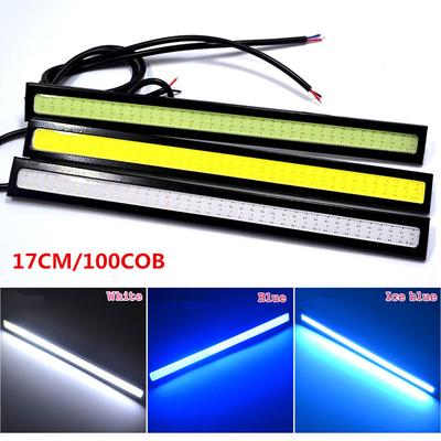 Hot! Waterproof LED Ultra Bright Daytime Running Light DC 12V 17cm Car Driving Lamp