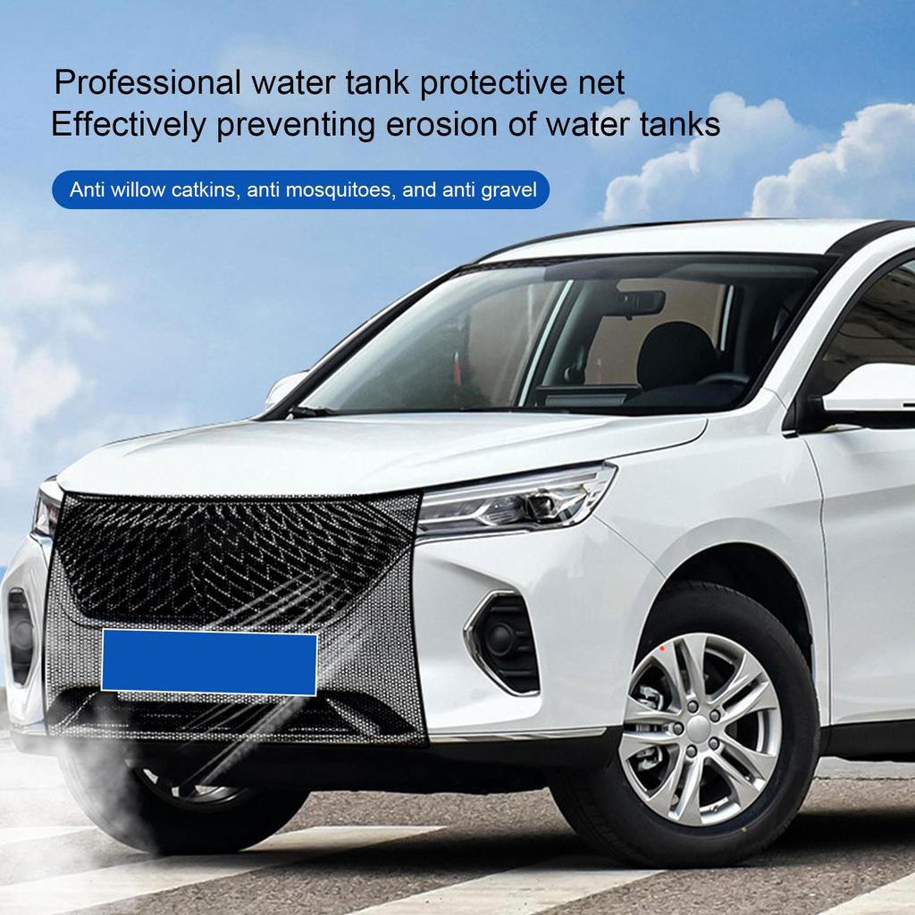 Grill Mesh Automotive Vehicle Water Tank Protection Net Weather-resistant Water Tank Grill Mesh Net Protection Accessories
