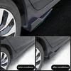 2PCS Universal Side Skirts, Rear Bumper Lip Side Skirt Protector Diffuser Body Spoilers Splitter Carbon Fiber Side Skirts Exterior Decoration Trim