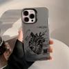 Graffiti heart for iPhone17 Pro Max mobile phone case Apple 15/14 niche 16Pro large hole anti-drop