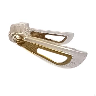 Silicone Metal Core Sela Óculos Ponte U Óculos Nariz Suporte Substituição Antiderrapante