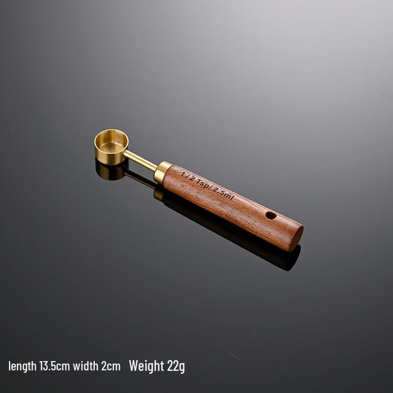 ZISIZ Acacia Wood Measuring Spoons Set