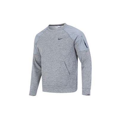 Therma Novelty Crew Sport Casual Sweatshirt Men Tops Grey DQ4855-063