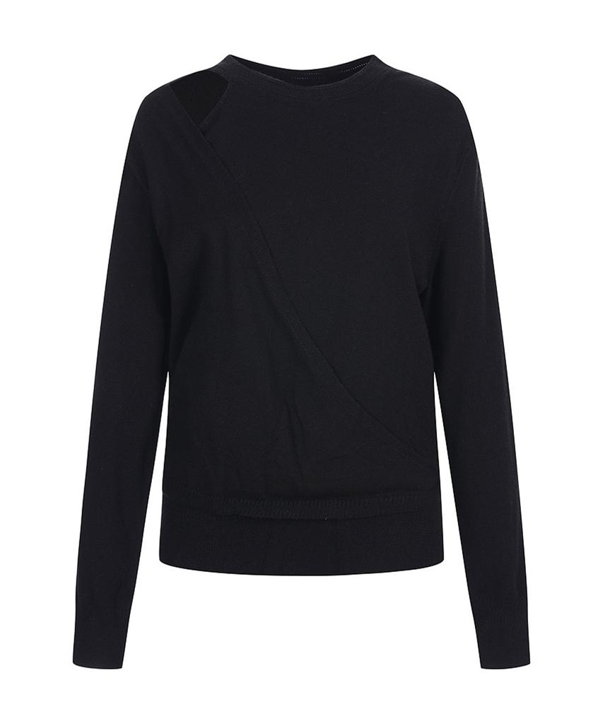 MAREMONTE Slit Design Knit_M231Mkt03P0