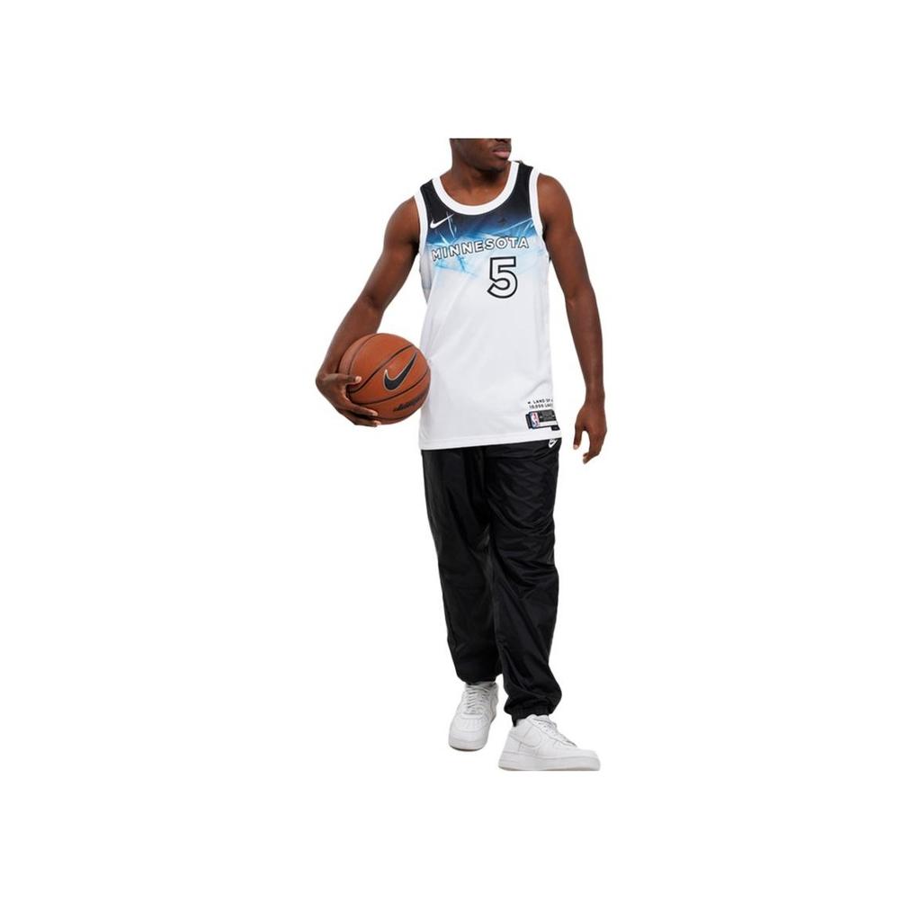 Nike Edwards Timberwolves 24-25 City Edition SW Basketball Jersey Unisex Jerseys White FQ4350-100
