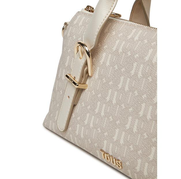Bag TOUS Bowling Buckles Silhouette 2002201501 Beige