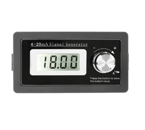 2-wire 4-20mA Current Signal Generator Panel-mounted Current Loop Generator Simulator High Precision Module Compatible