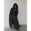 90 White Duck Down Jacket Women's Cold Season Over-the-Knee Loose Thickened Jacket
