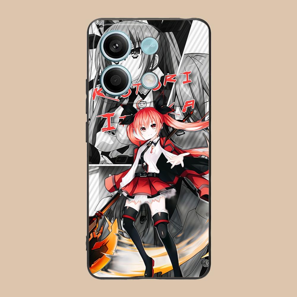 Date a Live Kotori Itsuka Matte TPU Mobile Phone Case for POCO M7 M6 M5 M4 M3 X7 X6 X5 X4 X3 Pro GT 5G Colorful Printing Cover