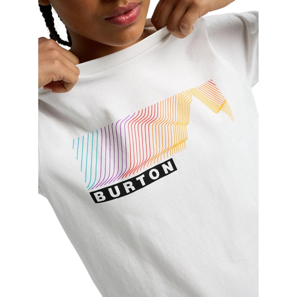 [Burton] Unisex Elmore Short Sleeve T-Shirt S STOUT WHITE