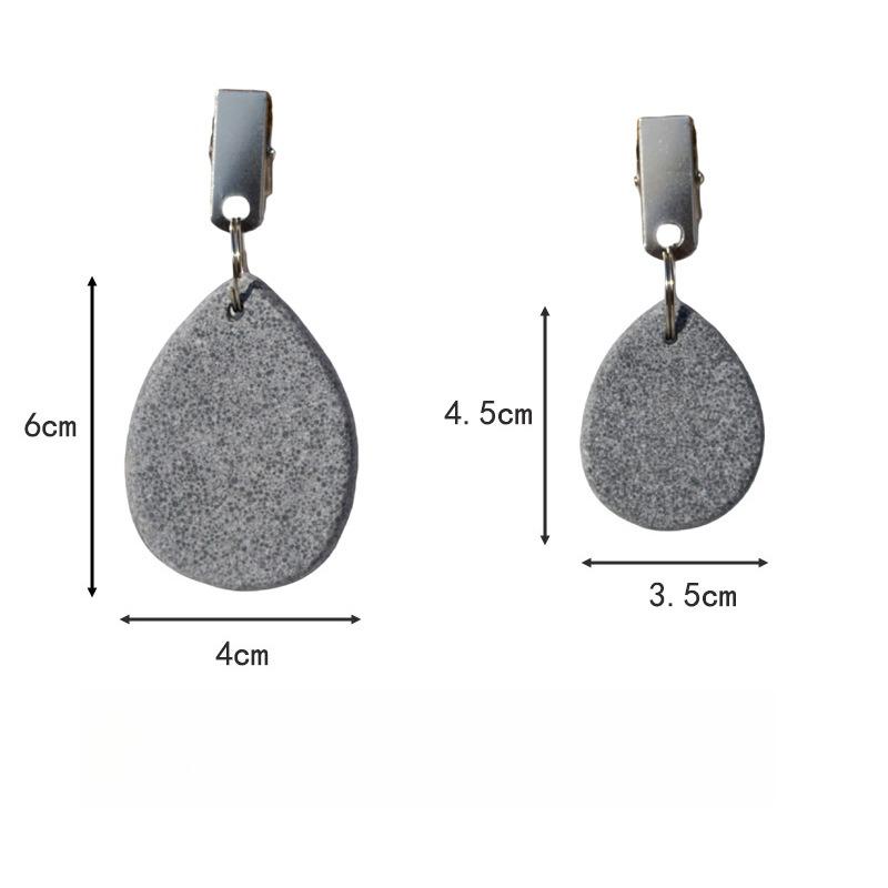 4PCS hot-selling water drop tablecloth clip, tablecloth pendant, curtain fixing clip, large gram heavy windproof clip