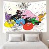Barbapapa Print Tapestry, Backdrop, Easy Setup, Ideal for Bedroom, Office & Living Room, with Aesthetic Wall Hanging Decor.