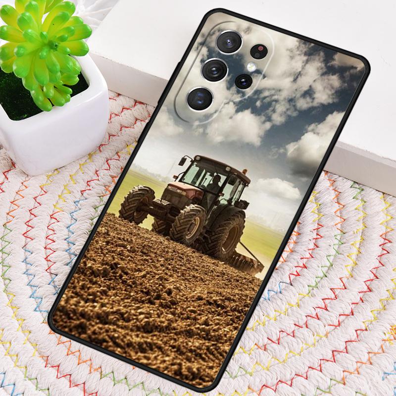 Farm Vehicle Tractor Phone Case for Samsung Galaxy Note 10 Pro S26 Ultra S23 S24 FE S25 S21 S22 PLUS Shockproof Cove