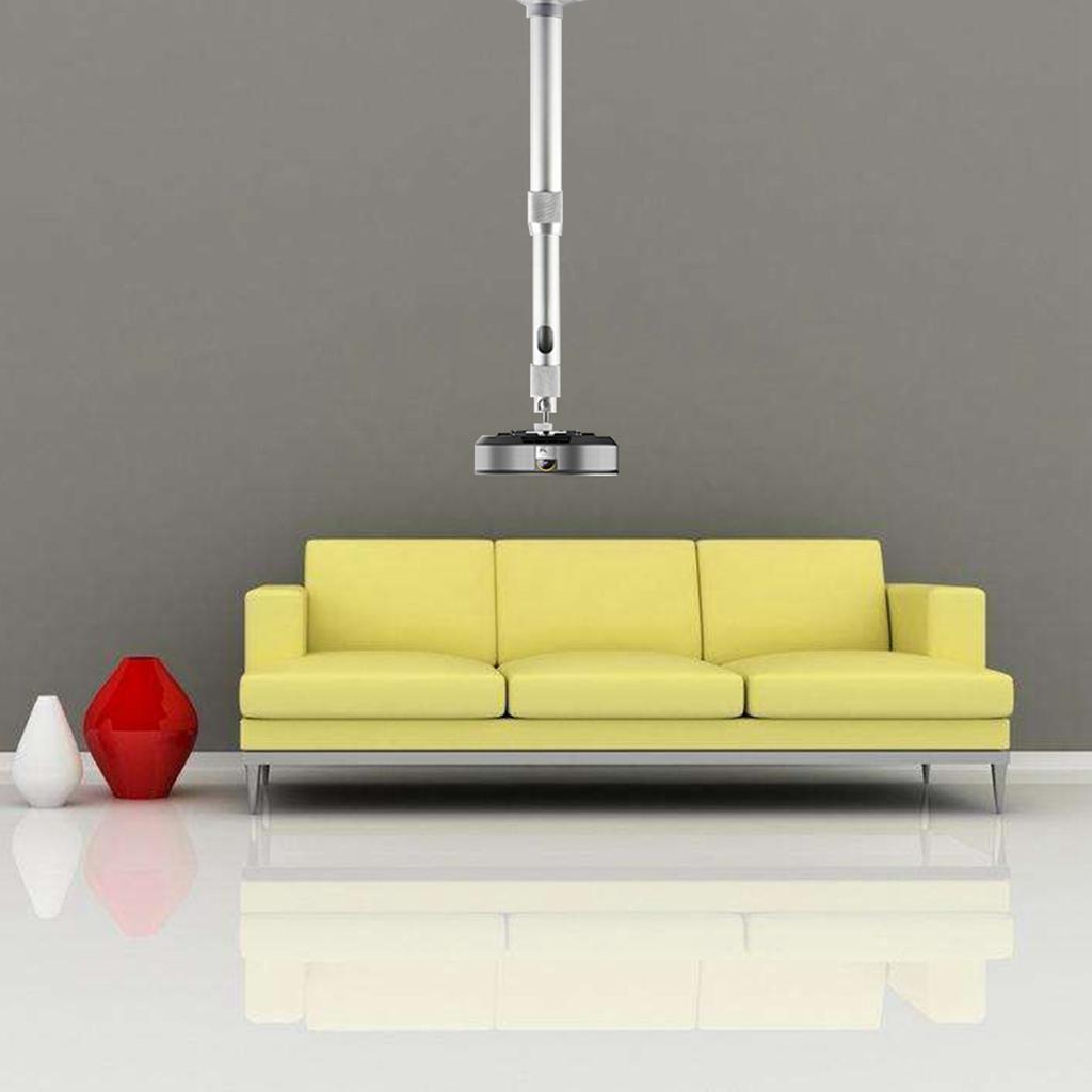 Adjustable Wall Projector Hanging Bracket Projector Mount Ceiling Rack Cylinder