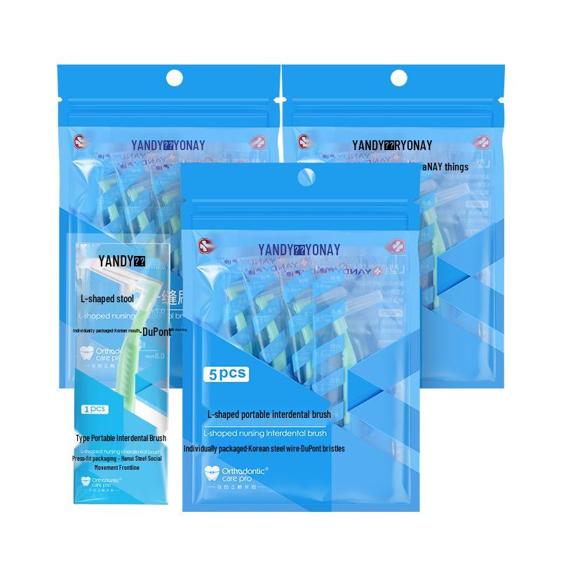 Yandy L-Shaped Interdental Brushes