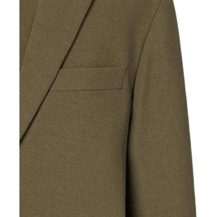 Uniqlo X MARNI Skræddersyet Jakke (Asiatisk størrelse) Oliven Uniseks Streetwear 449585-57