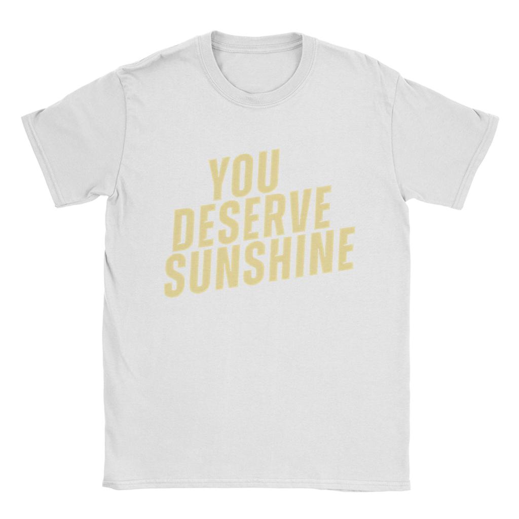 Summer 2026 You Deserve Sunshine Scott Huntercap Grady Tshirt High Quality Casual and Comfortable Mens Crew Neck Print Tshirt