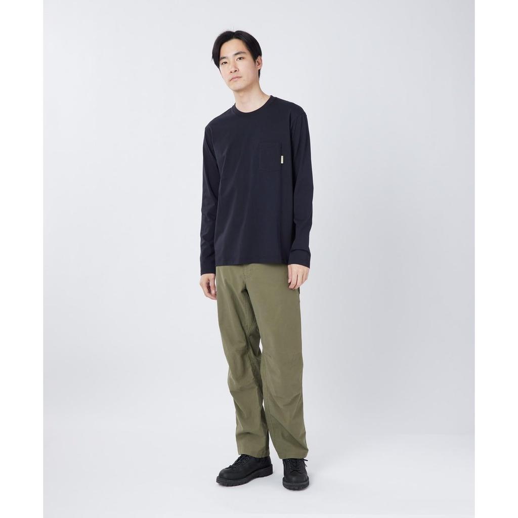 Snow Peak TL Sunset Plating L/S T-Shirt SPTL-TS-26SU910 Black Size M - Unisex Outdoor Long Sleeve Tee