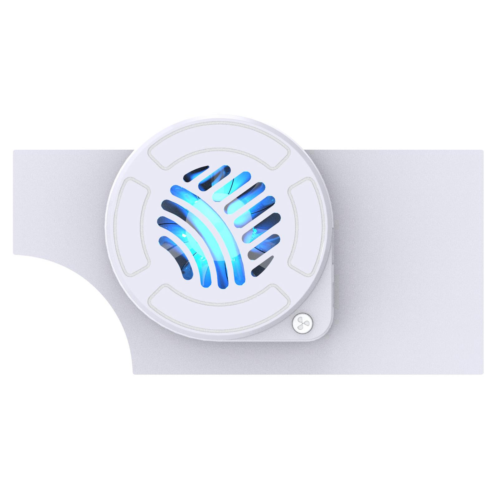 

TOPWOLF For Nintendo Switch OLED Dock Cooling Fan Game Console Back Cover Cooler White