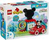 LEGO Duplo Micky Maus Clubhaus und Autos Spielzeug, Geburtstagsgeschenk, Lernbausteine, Jungen und Mädchen, Alter 1,5, 2 und 4, Rollenspiel, Disney T