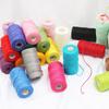 100M/Roll 2mm Natural Burlap Hessian Jute Twine Cord Rope String Gift Packing Strings Christmas Event & Party Supplies DIY Decor