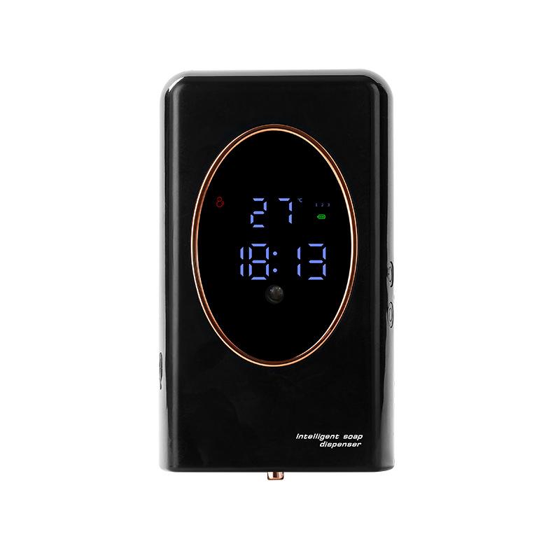 

Intelligent induction hole free wall mounted automatic induction soap dispenser 480ml large capacity induction foam dispenser чорний