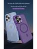 Magnetic Semi-Transparent Matte Phone Case for iPhone 16 Pro Max/15/14 Pro/13/12/11