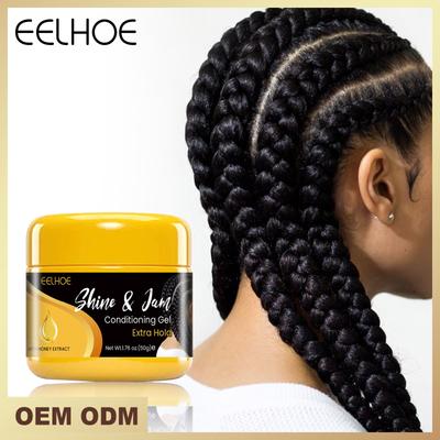 Traktion Alopezie Styling Flechten Gel 50g Kanten Kontrolle Haar Formung Creme Biotin Anti Bruch Haar Wachs Anti Haarausfall haar Pflege