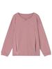Midlife Mom's Plus Size Long-Sleeve Cotton Shirt - Loose Fit, Slimming, Versatile for Spring/Autumn