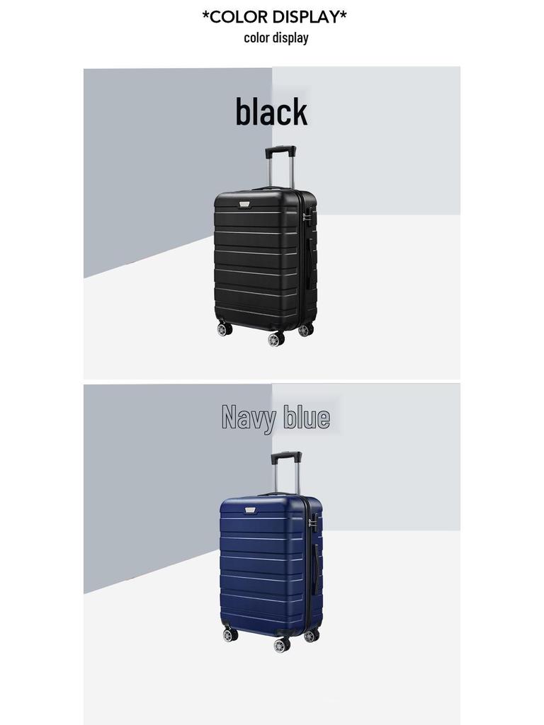 Universelles Reisekoffer-Set mit großem Fassungsvermögen, Passwortschloss und Rädern