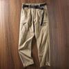 Übergröße Neue Winter Herrenhose Verdickte Fleece Jogginghose Mehrfach-Taschen Lockere Herren Freizeit Warme Sweatpants Overalls