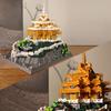 Creative China Famous Historical Architecture Micro Diamond Block Laojun Mountain Building Brick Model Sets Toy Nanobrick