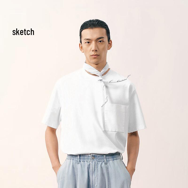 DRAWLESS Men s Loose Fit Round Neck Longline T-Shirt 9Q2111370 L