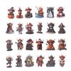 Highland Cow Advent Calendar 2025 Fun 24 Days Xmas Countdown Calendar Highland Cow Xmas Hanging Ornaments for Tree Home