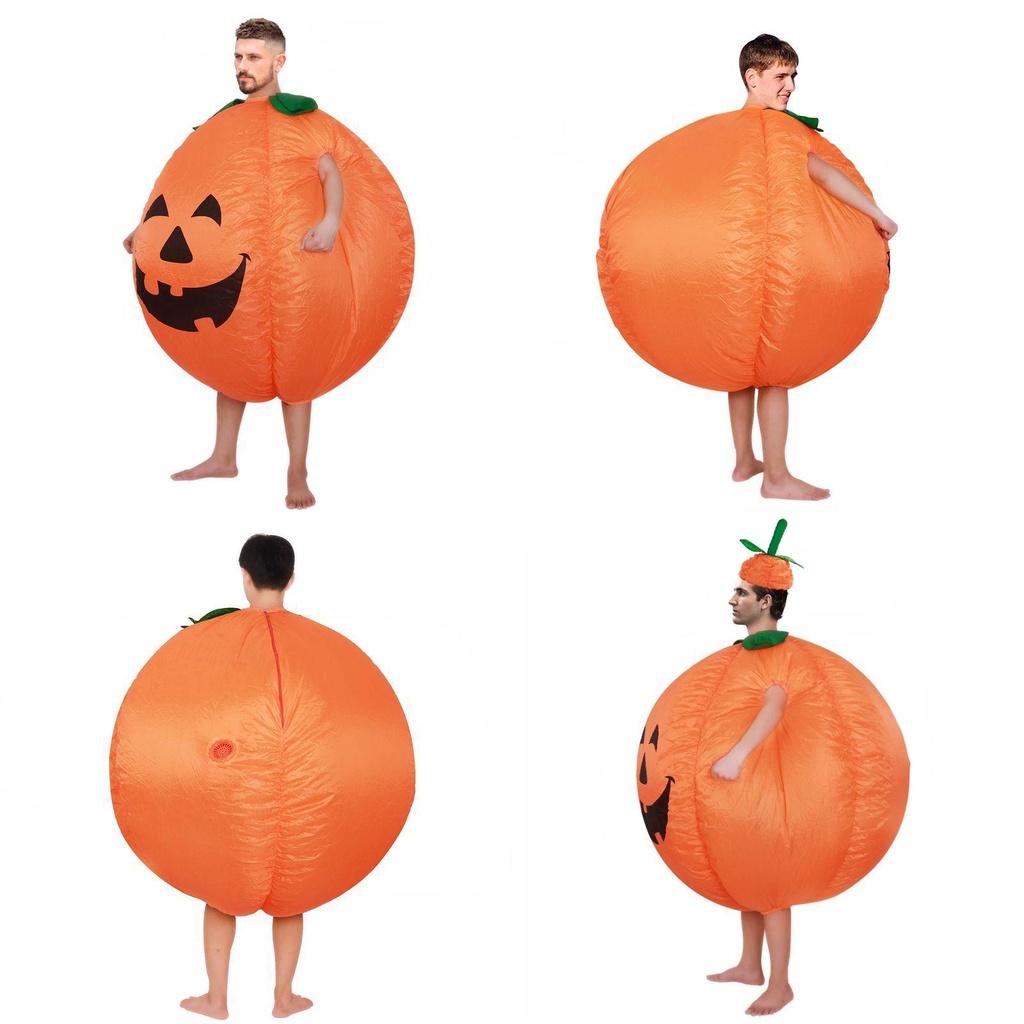 Halloween Pumpkin Costume Inflatable Cartoon Doll Walking Costume