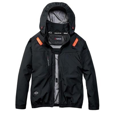 BURTLE Aircraft Blouson (High-Back Fan) (Unisex) Spring/Summer Black AC2091HB 35 L