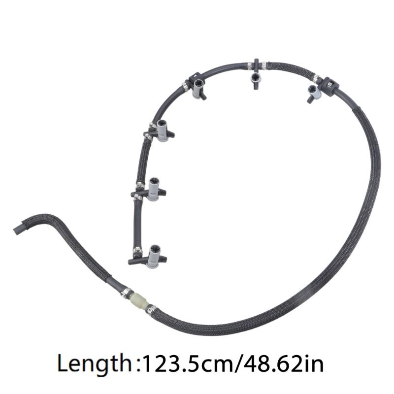 Fuel Return Line Hose 13537799869 13537792870 13537799962 for E60 E61 E63 E64 Return Pipe Replacement Accessories