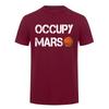 Occupy Mars T Shirt Unisex Space Mars Planet Graphic Tee Astronaut Universe Future Exploration Casual Short Sleeve Shirt Da105