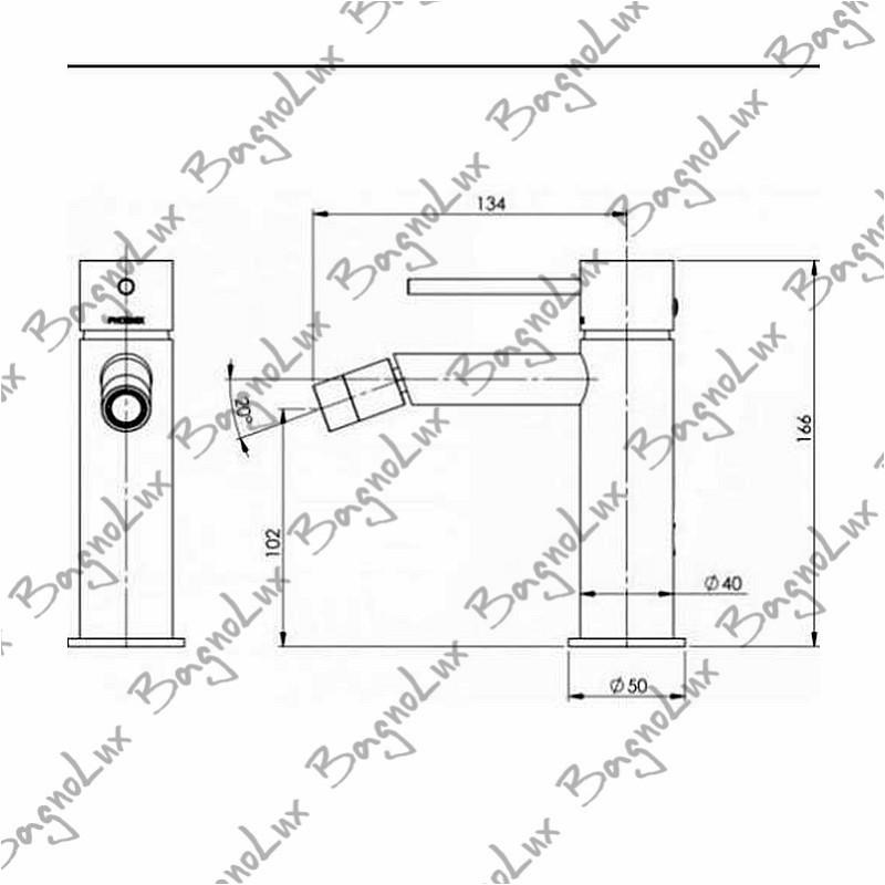 Alba Round Matte Black Bidet Mixer Tap Faucet Adjustable Aerator Anal Cleaning Bathroom Taps Single Hole Clean Small Faucet